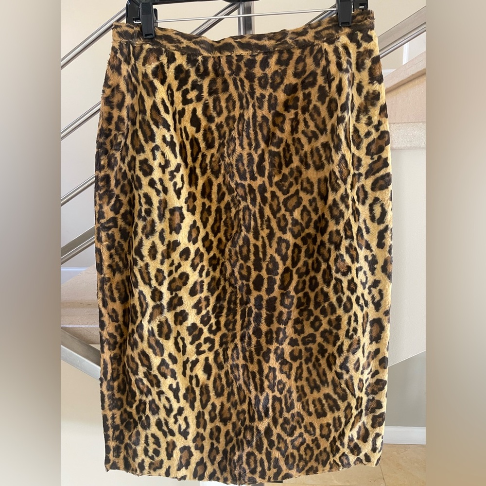 VINTAGE ZELDA animal print SKIRT
